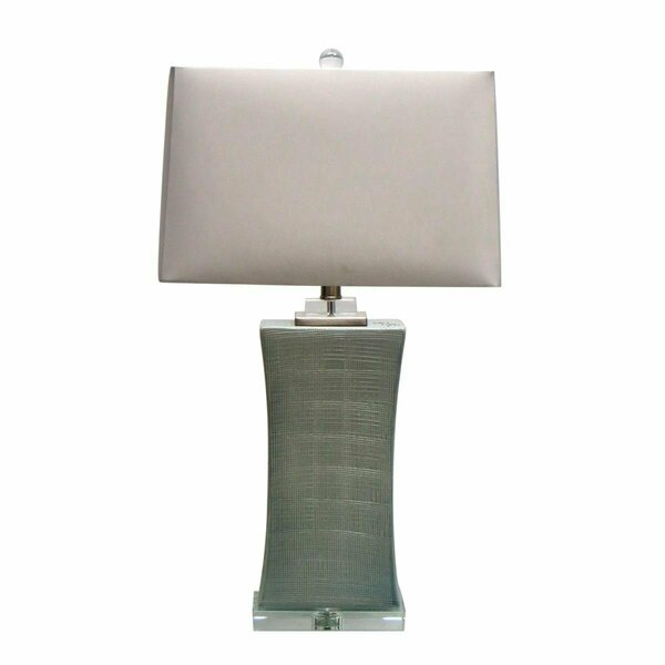 Resplandor 28.75 in. Ceramic Table Lamp with Crystal Base RE2999371